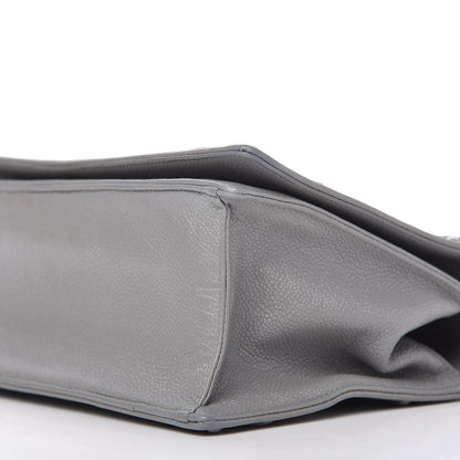 Christian Dior Grained Calfskin Medium Diorama Flap Bag Gris 7 of 13