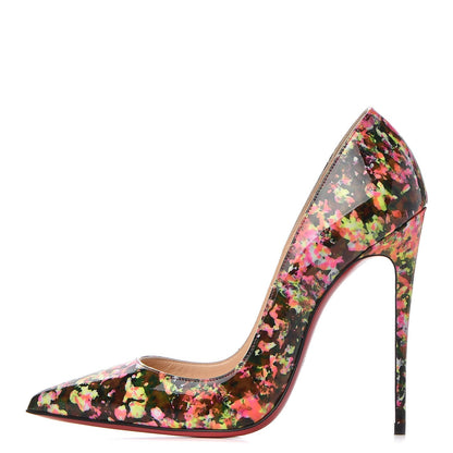 Christian Louboutin Patent Granite So Kate 120 Pumps 36.5 Multicolor 1 of 8