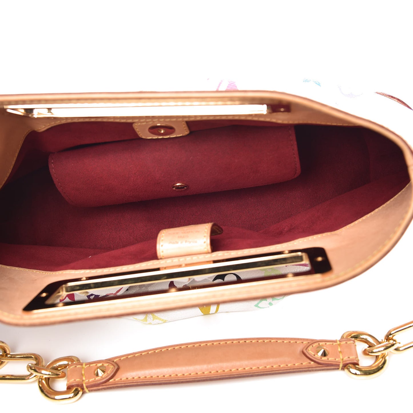 Monogram Multicolor Judy PM White