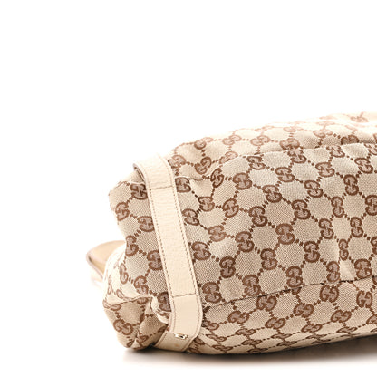 Gucci Monogram Medium Abbey Shoulder Bag Off White 9 of 10