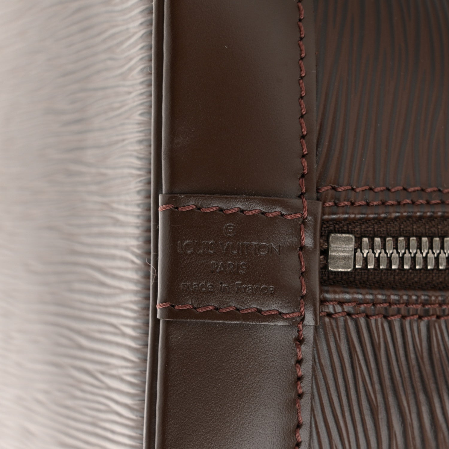 Louis Vuitton Epi Alma PM Moka 6 of 11