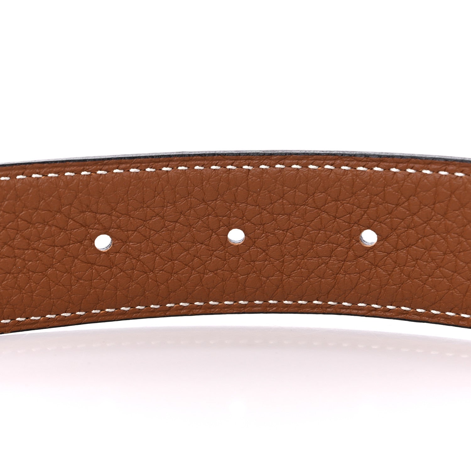 Hermes Box Togo 32mm H Belt 85 34 Black Gold 4 of 4