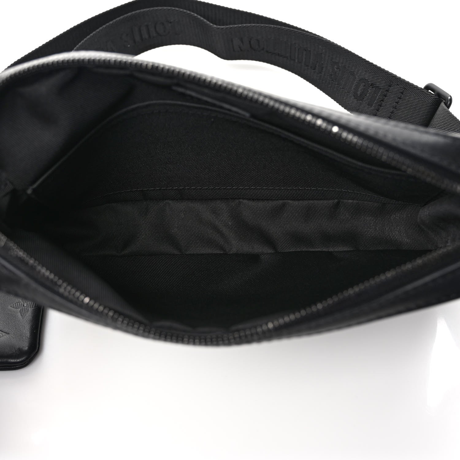 Louis Vuitton Calfskin Monogram Shadow Duo Messenger Black 5 of 10