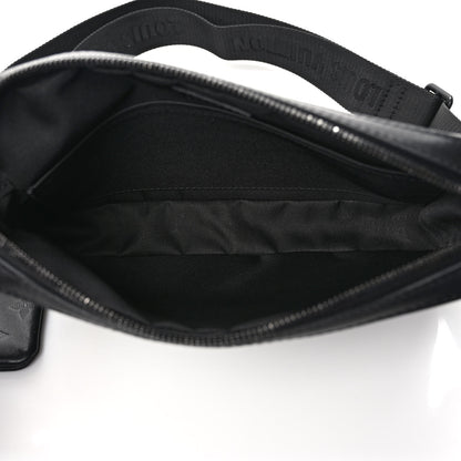 Louis Vuitton Calfskin Monogram Shadow Duo Messenger Black 5 of 10