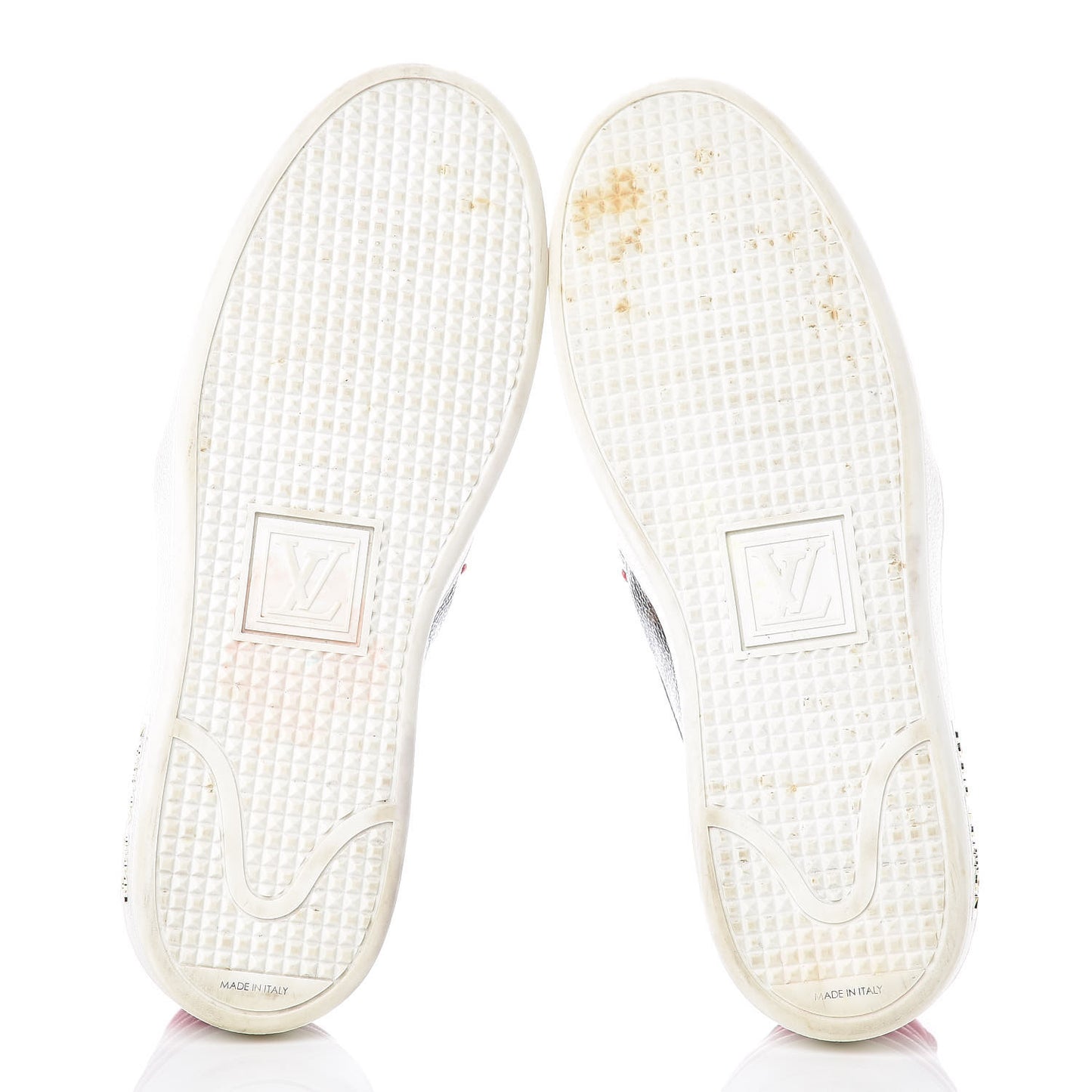 Monogram Frontrow Slip On Sneakers 37.5 Rouge