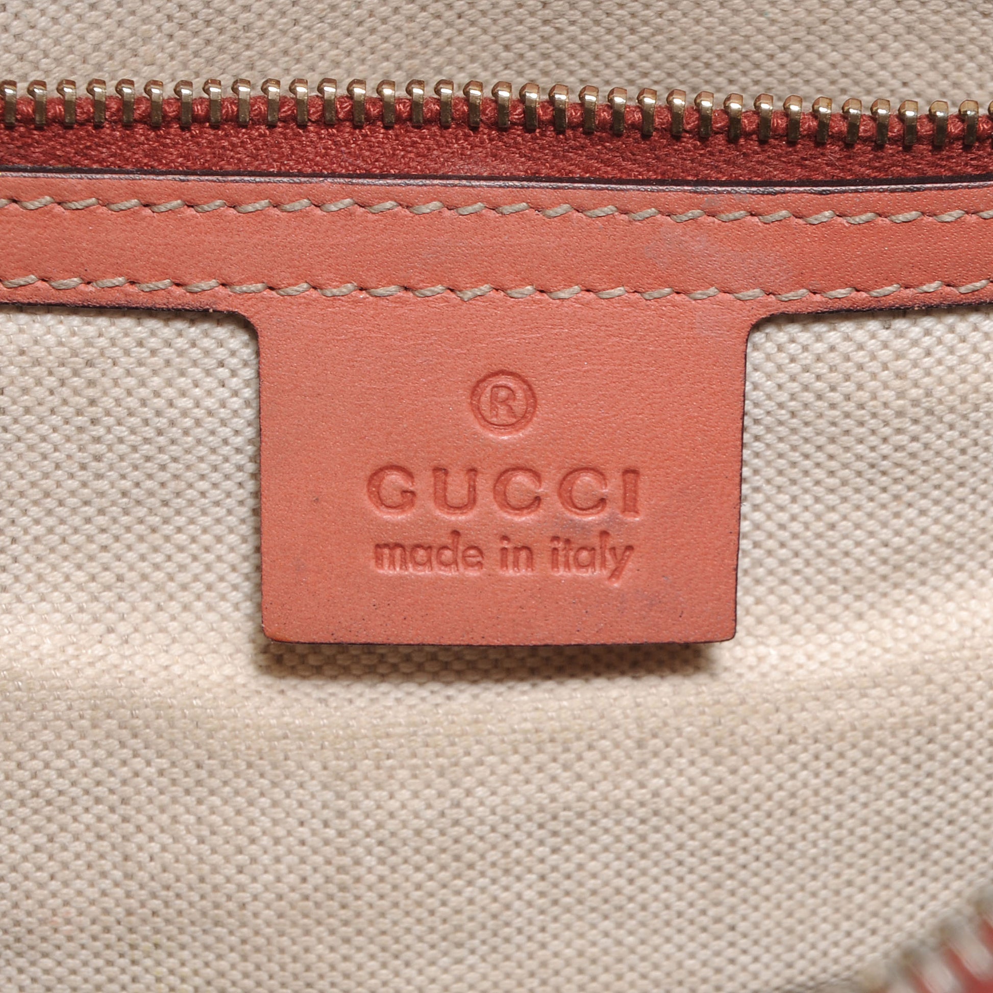 Gucci Monogram Vintage Web Medium Boston 6 of 8