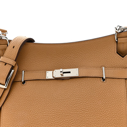 Hermes Taurillon Clemence Jypsiere 28 Biscuit 8 of 14