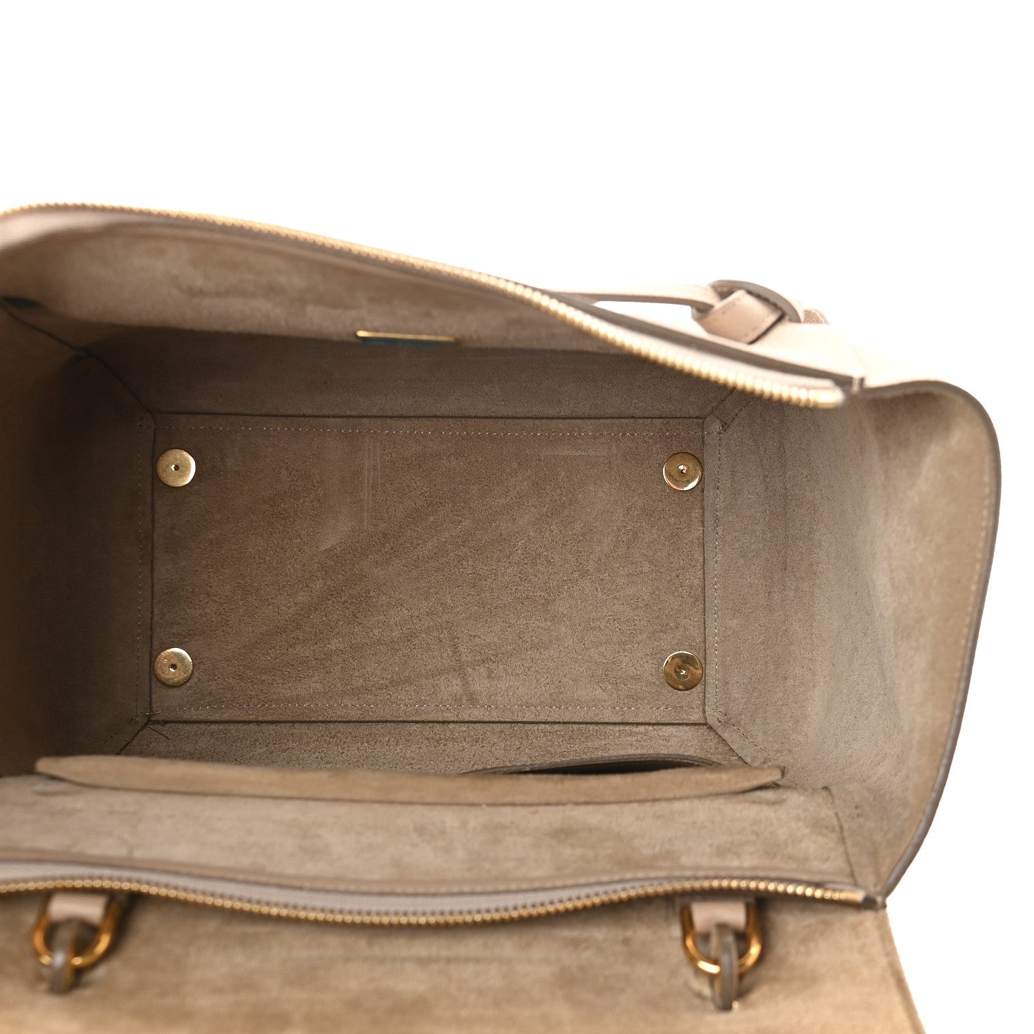 Celine Grained Calfskin Mini Belt Bag Dune 4 of 9