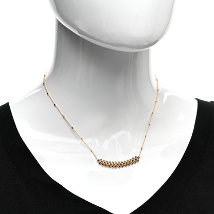 Cartier 18K Pink Gold Small Clash de Cartier Necklace 2 of 5