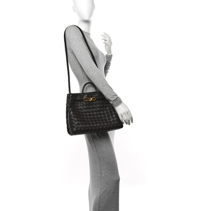 Bottega Veneta Nappa Intrecciato Medium Andiamo Shoulder Bag Fondant 2 of 9