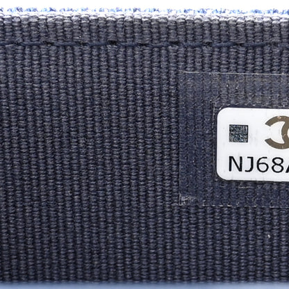 Chanel Denim Printed Belt Bag Dark Blue 6 of 10