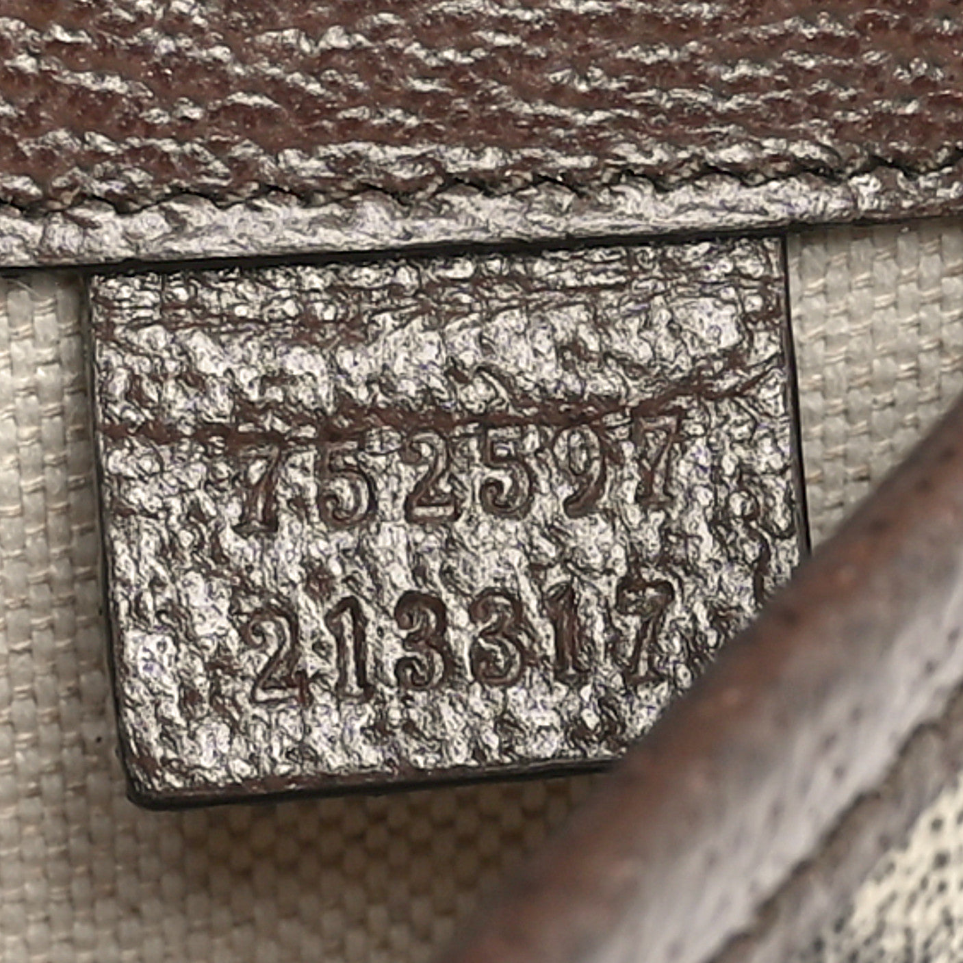 GG Supreme Monogram Web Small Ophidia Belt Bag Brown