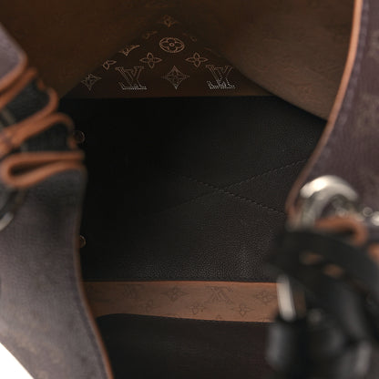 Louis Vuitton Mahina Carmel Hobo Chocolate 5 of 13