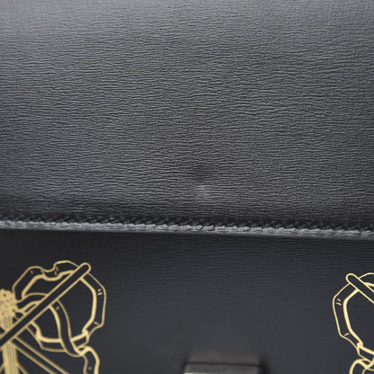 Gucci Calfskin Crystal Star Tassel Print Small Dionysus Shoulder Bag Black 11 of 11