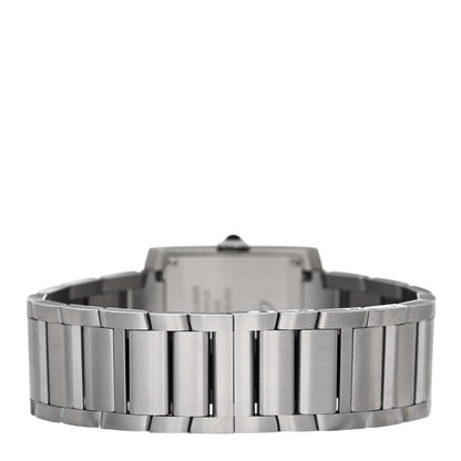 Cartier Stainless Steel 27mm Tank Francaise Quartz Watch 3 of 5