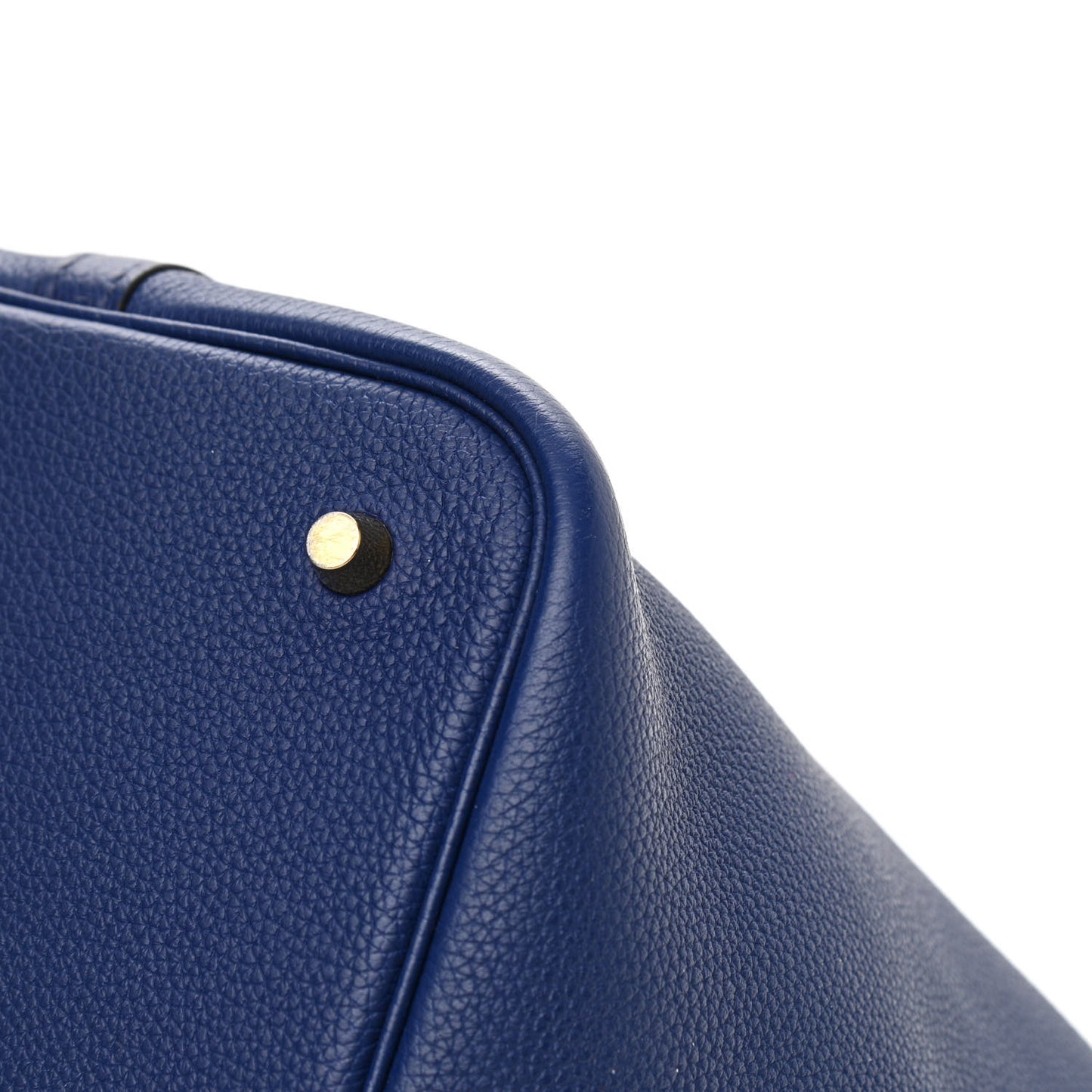 Taurillon Clemence Picotin Lock 22 MM Bleu Saphir