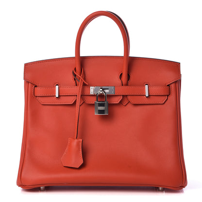 Hermes Swift Birkin 25 Capucine 1 of 36