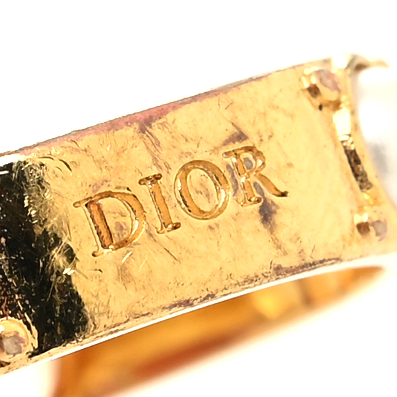 Metal Pearl 30 Montaigne Ring L Gold