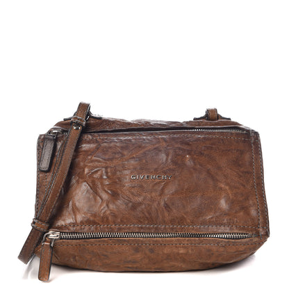 Givenchy Tumbled Sheepskin Mini Pandora Charcoal 1 of 22