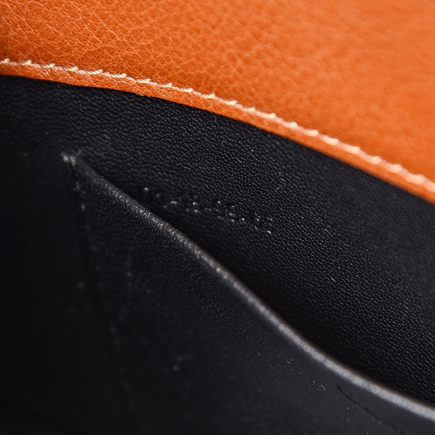 Calfskin Small Nile Bracelet Minaudiere Bag Caramel
