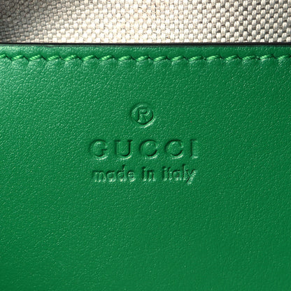 Gucci Calfskin GG Matelasse Shoulder Bag Spring Green Natural 6 of 11