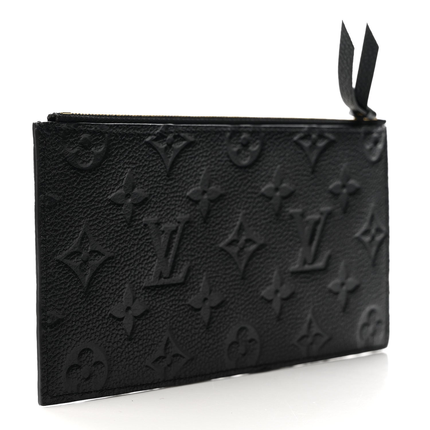 Louis Vuitton Empreinte Felicie Chain Wallet Zippered Insert Black 3 of 6