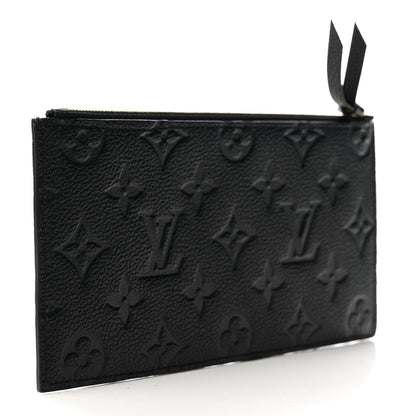 Louis Vuitton Empreinte Felicie Chain Wallet Zippered Insert Black 3 of 6
