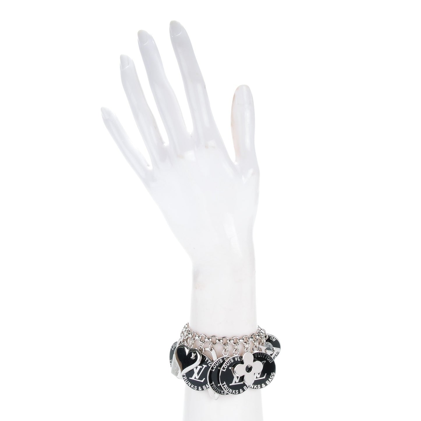 Trunks and Bags Breloques Bracelet Black
