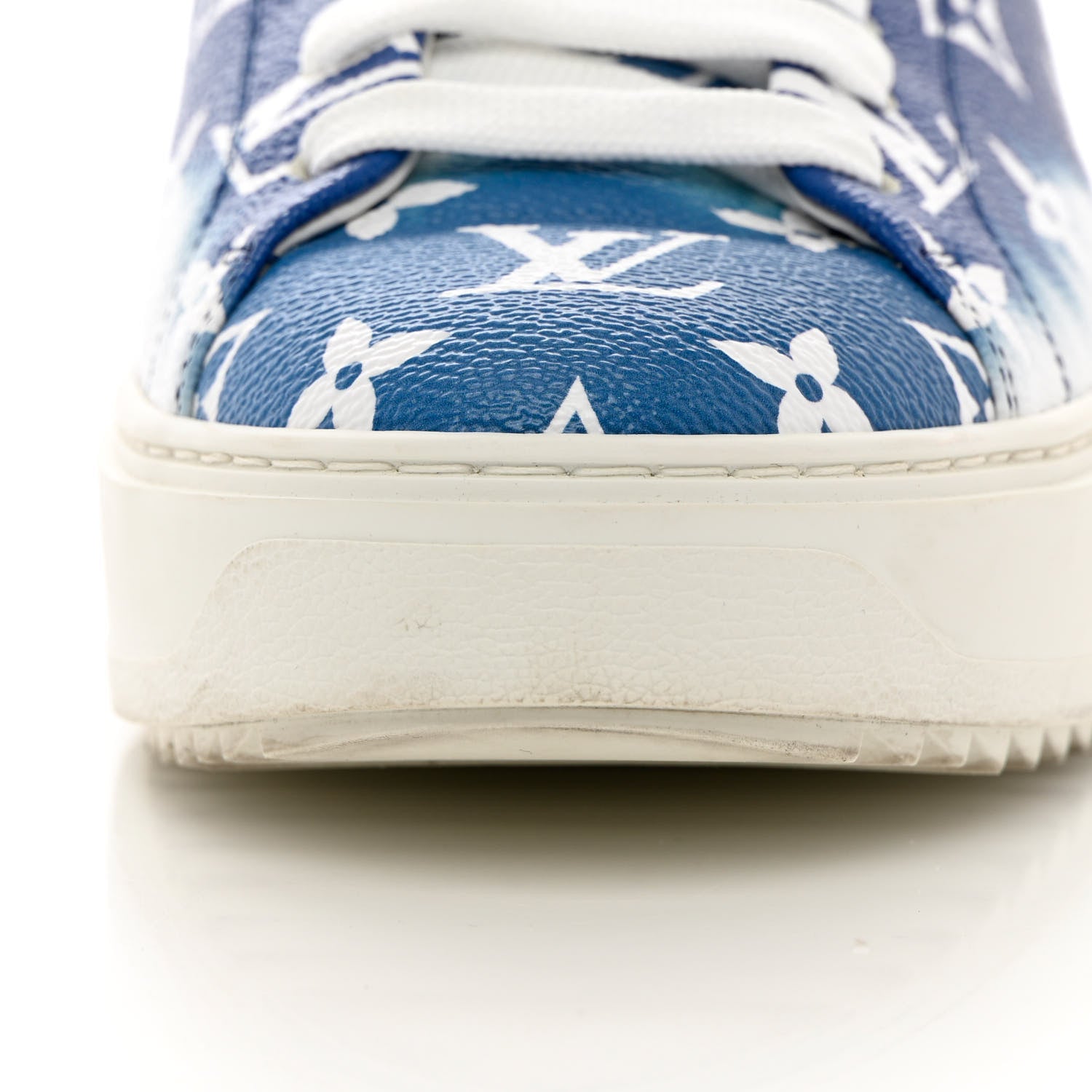 Louis Vuitton Monogram Escale Time Out Sneakers 39 Blue 10 of 16