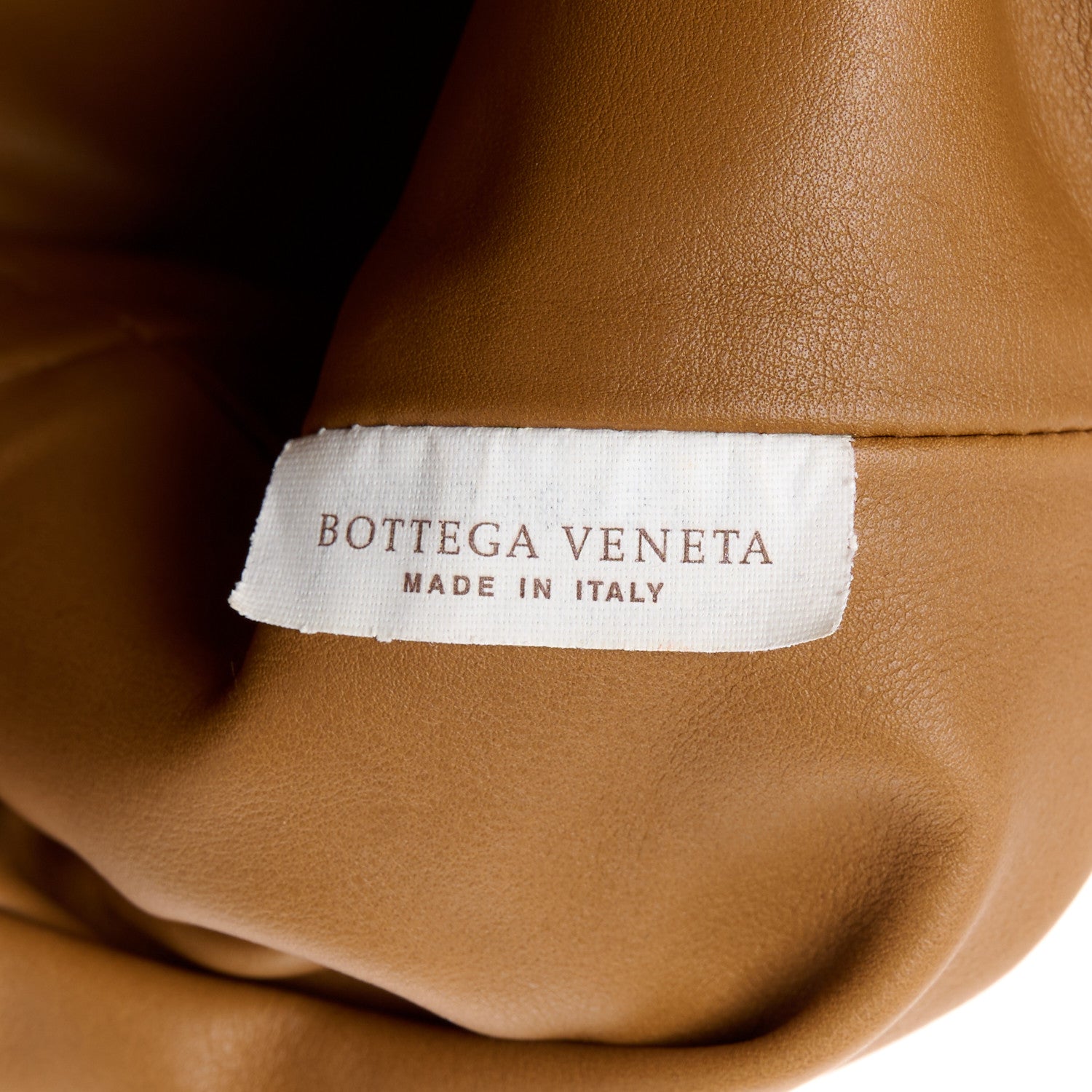 Bottega Veneta Smooth Butter Calf The Pouch Oversized Clutch Teak 7 of 11