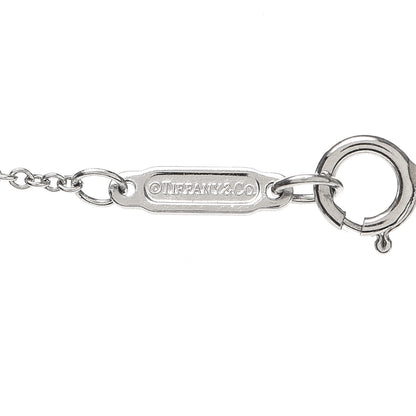 Tiffany Platinum Diamond Small Cross Pendant Necklace 5 of 6