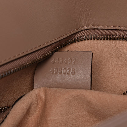 Gucci Calfskin Matelasse Small GG Marmont Shoulder Bag Porcelain Rose 7 of 10
