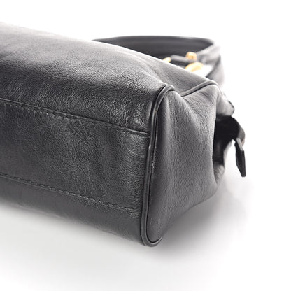 Gucci Calfskin Medium Re(Belle) Top Handle Bag Black 8 of 8