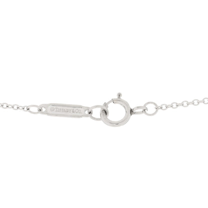 Tiffany Platinum Diamond Enchant Heart Pendant Necklace 3 of 3