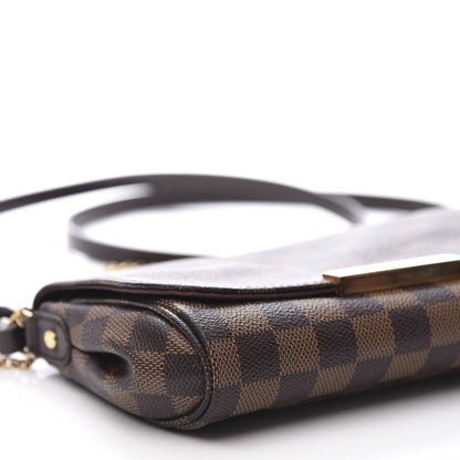 Louis Vuitton Damier Ebene Favorite PM 7 of 9