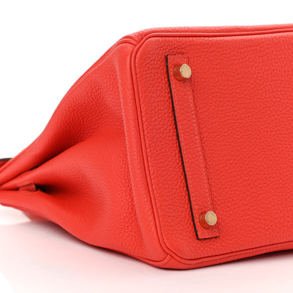 Hermes Togo Birkin 30 Capucine 8 of 10
