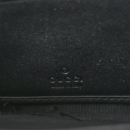 Gucci GG Supreme Monogram Blooms Zip Around Wallet Beige New Military Black 6 of 9