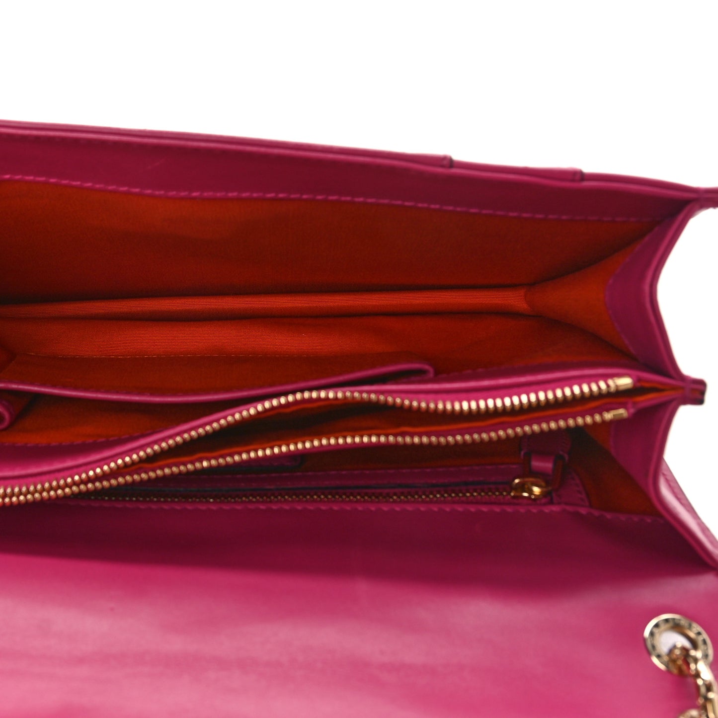 Calfskin Serpenti Forever Shoulder Bag Pink