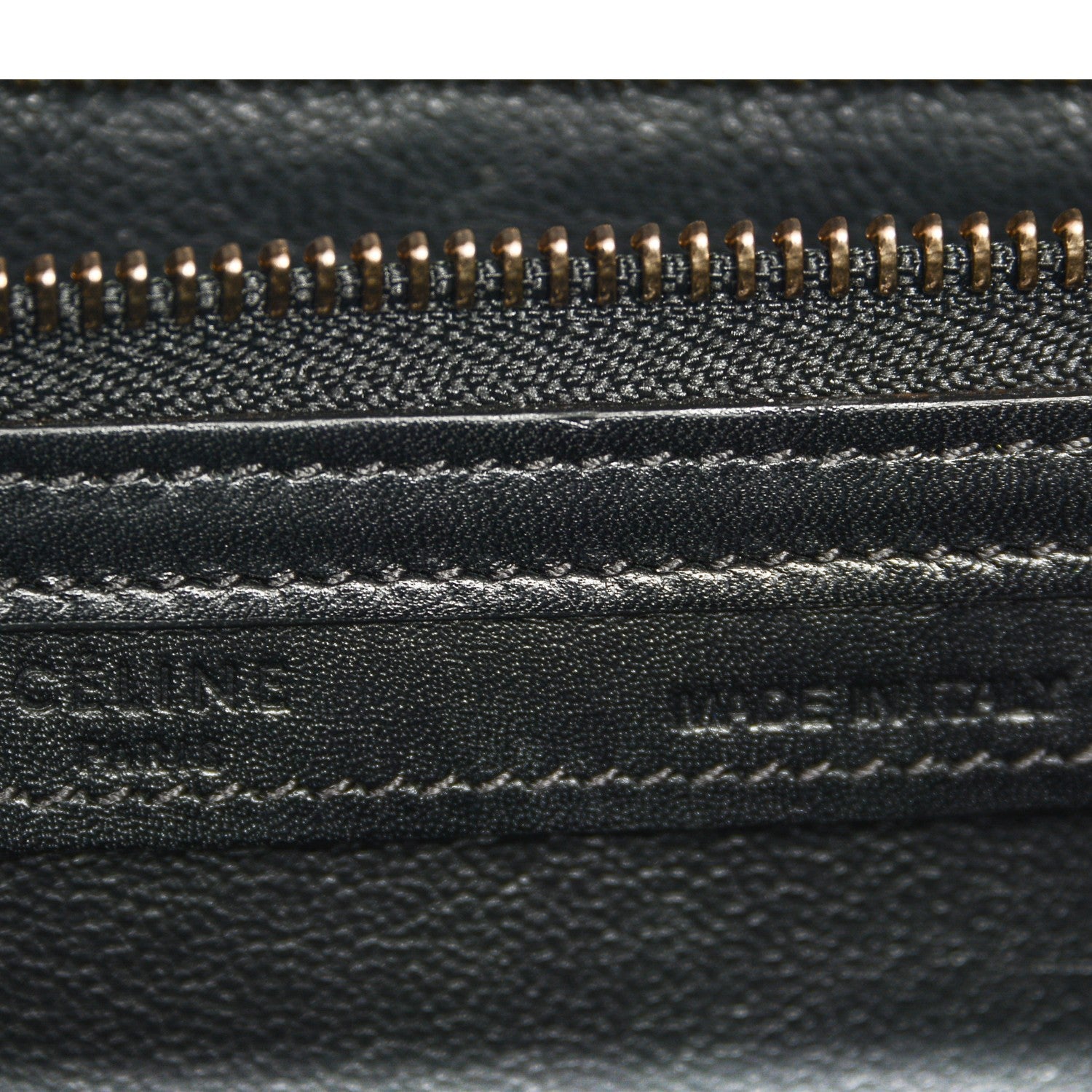 Celine Elephant Calfskin Mini Tri-Color Luggage Beige 6 of 6