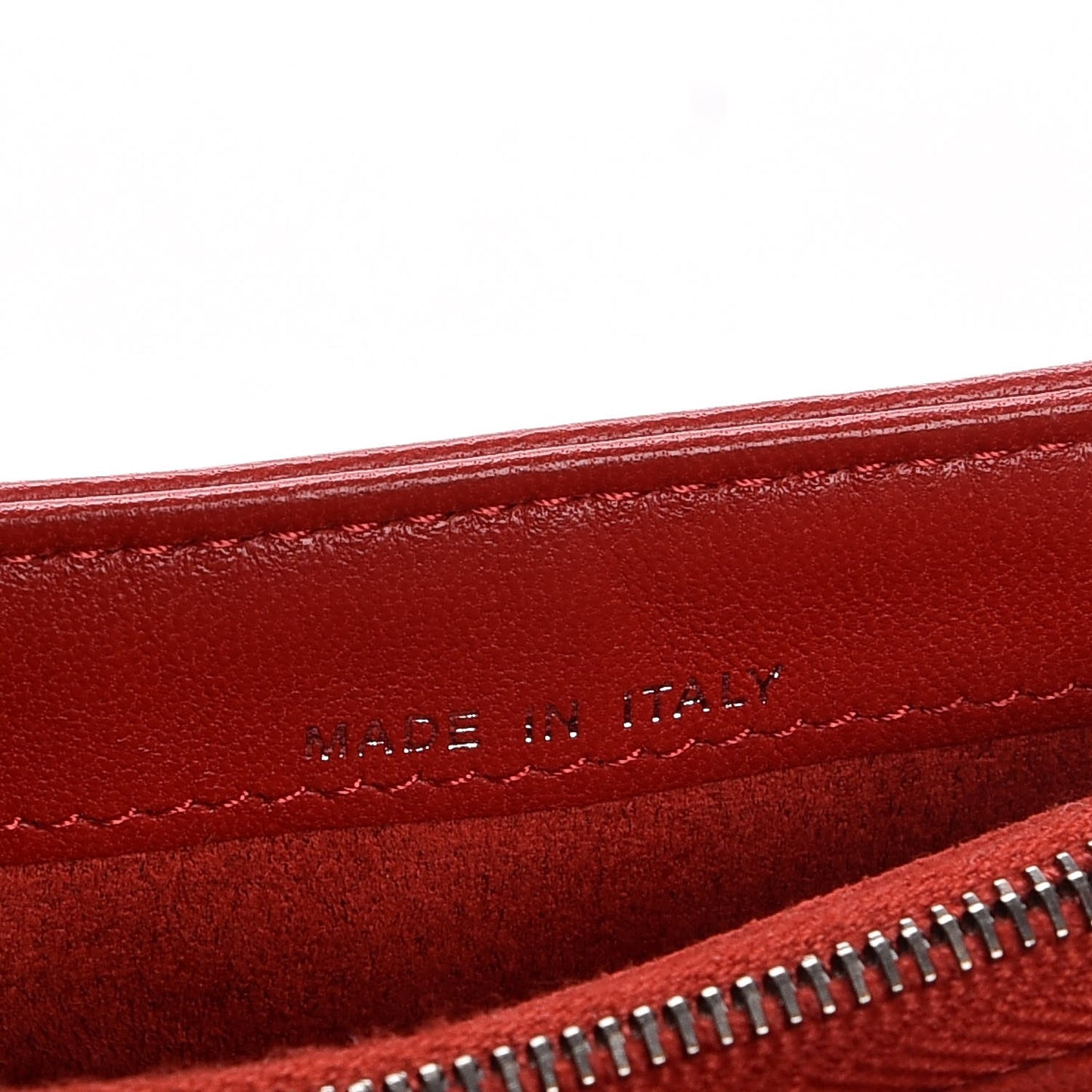 Lambskin Quilted Mini Boy Phone Holder Clutch Red