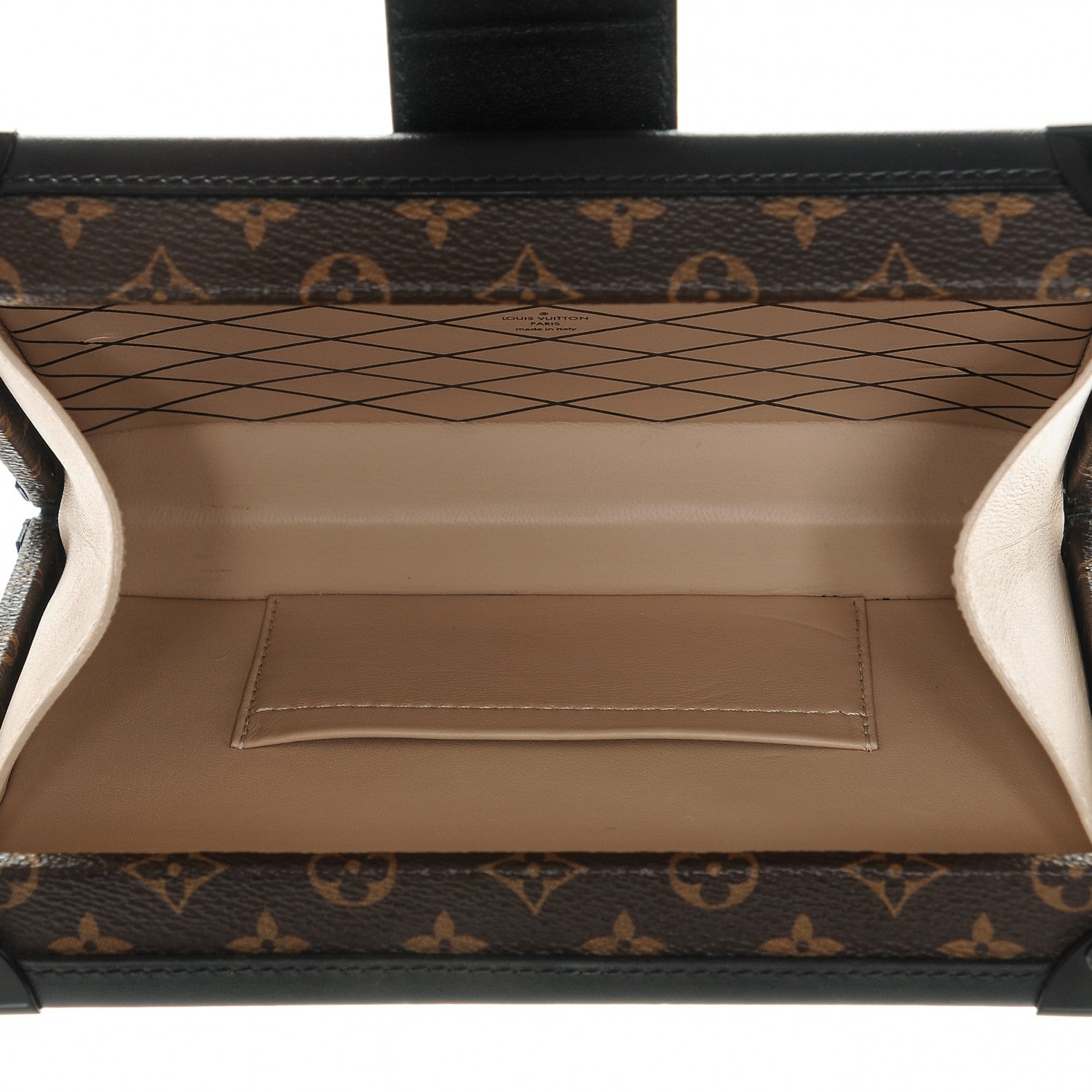 Louis Vuitton Monogram Petite Malle Black 5 of 6