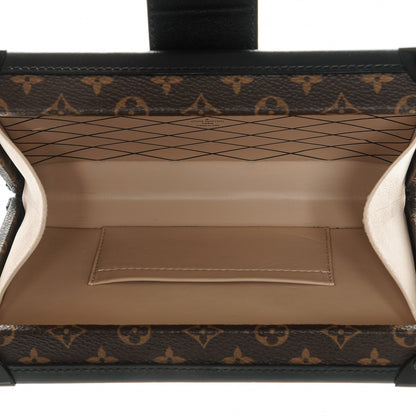 Louis Vuitton Monogram Petite Malle Black 5 of 6