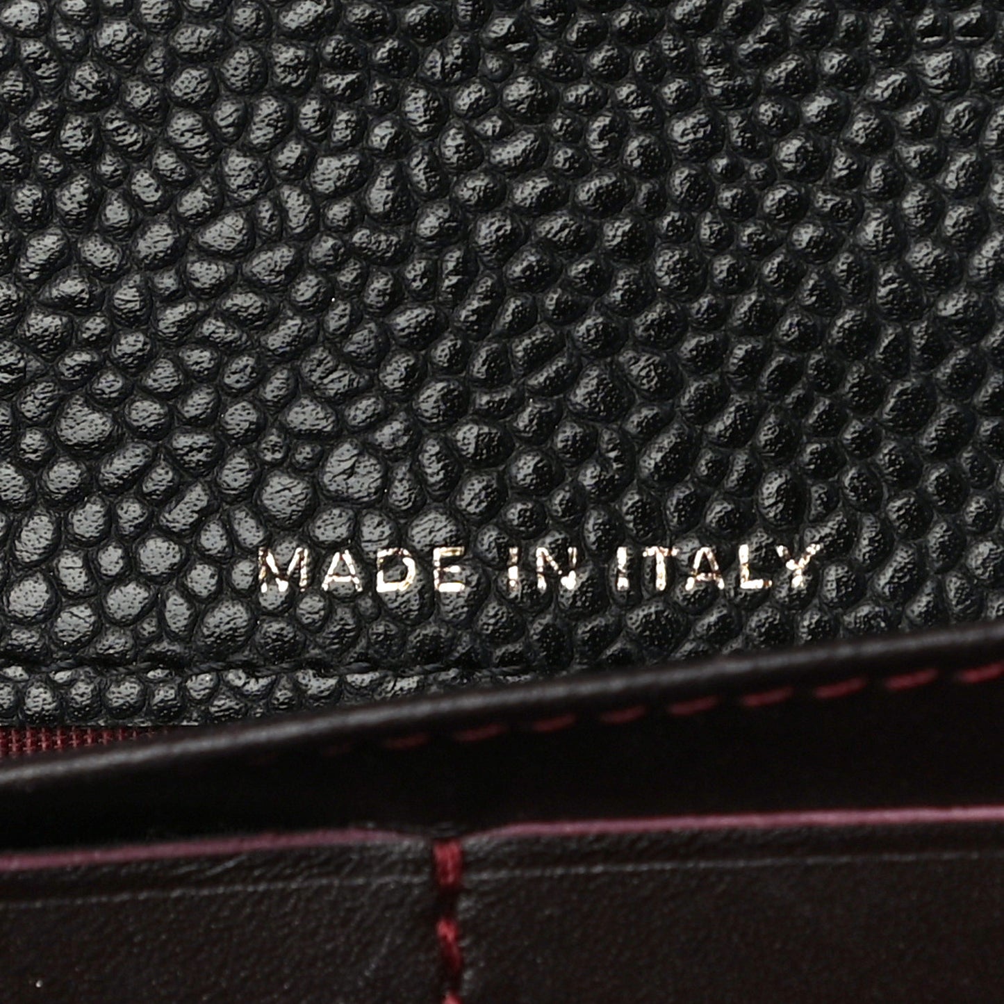 Caviar Quilted Large Gusset Flap Wallet Black