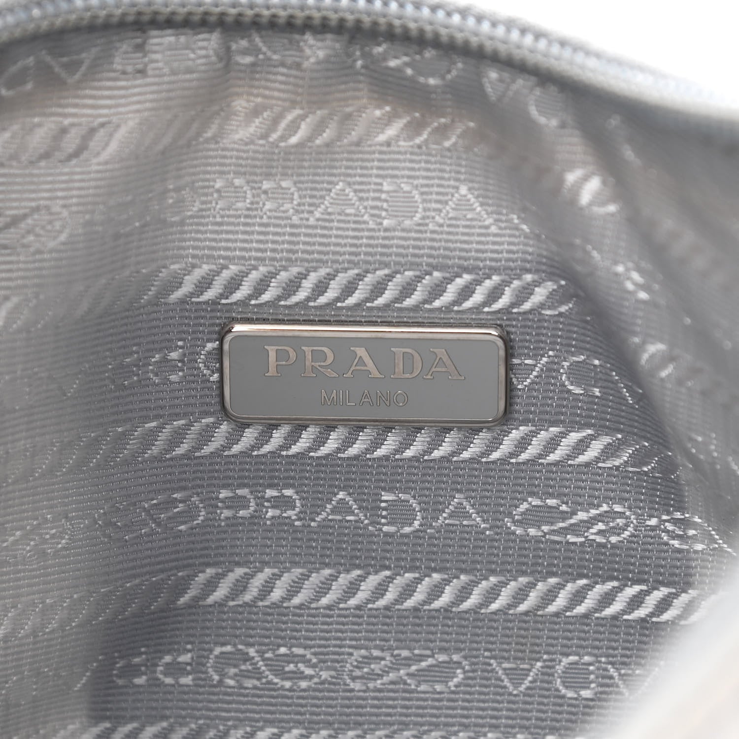 Prada Tessuto Nylon Mini Re-Edition 2000 Bag Fiordaliso 6 of 11