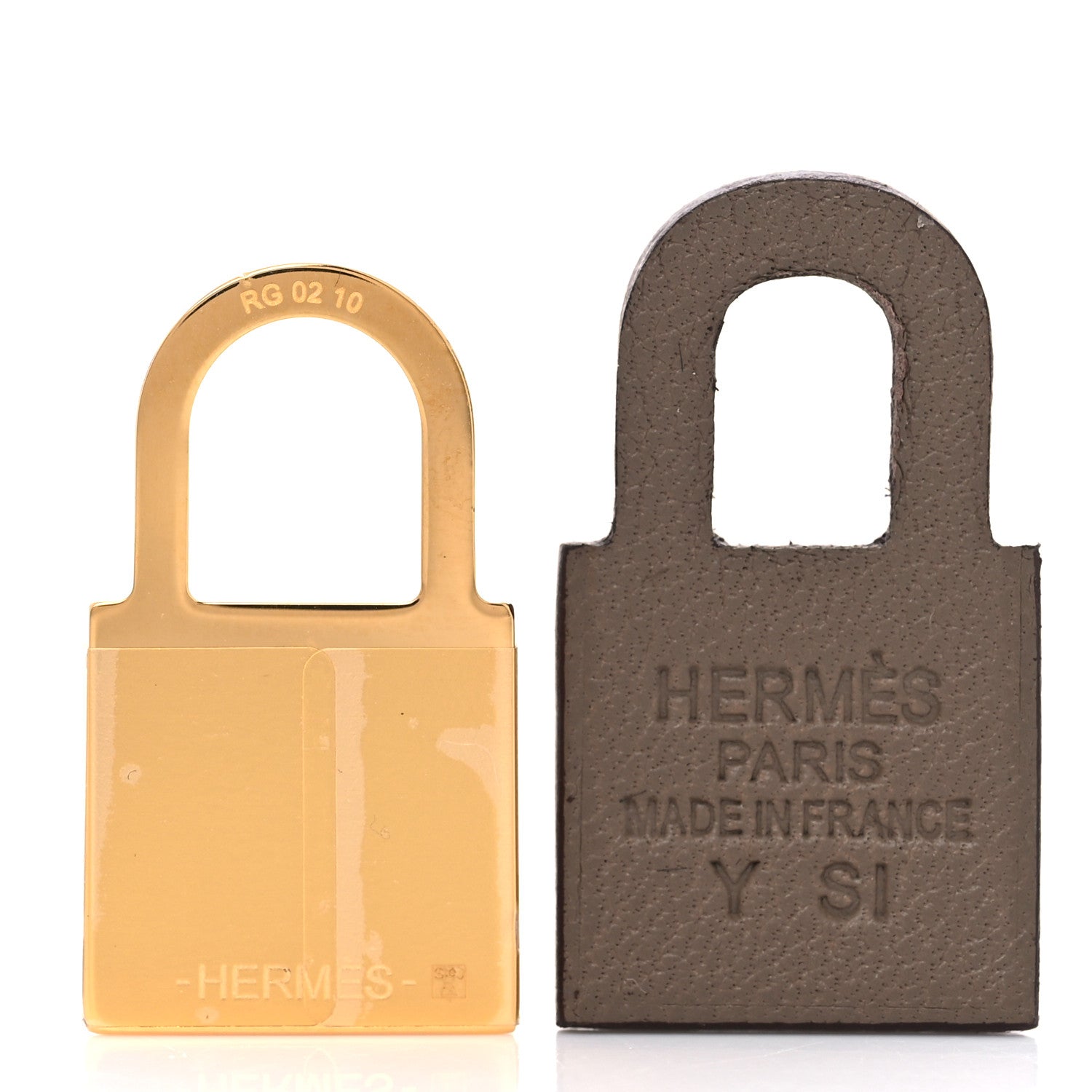 Hermes Swift O'Kelly Earrings Etoupe 3 of 7