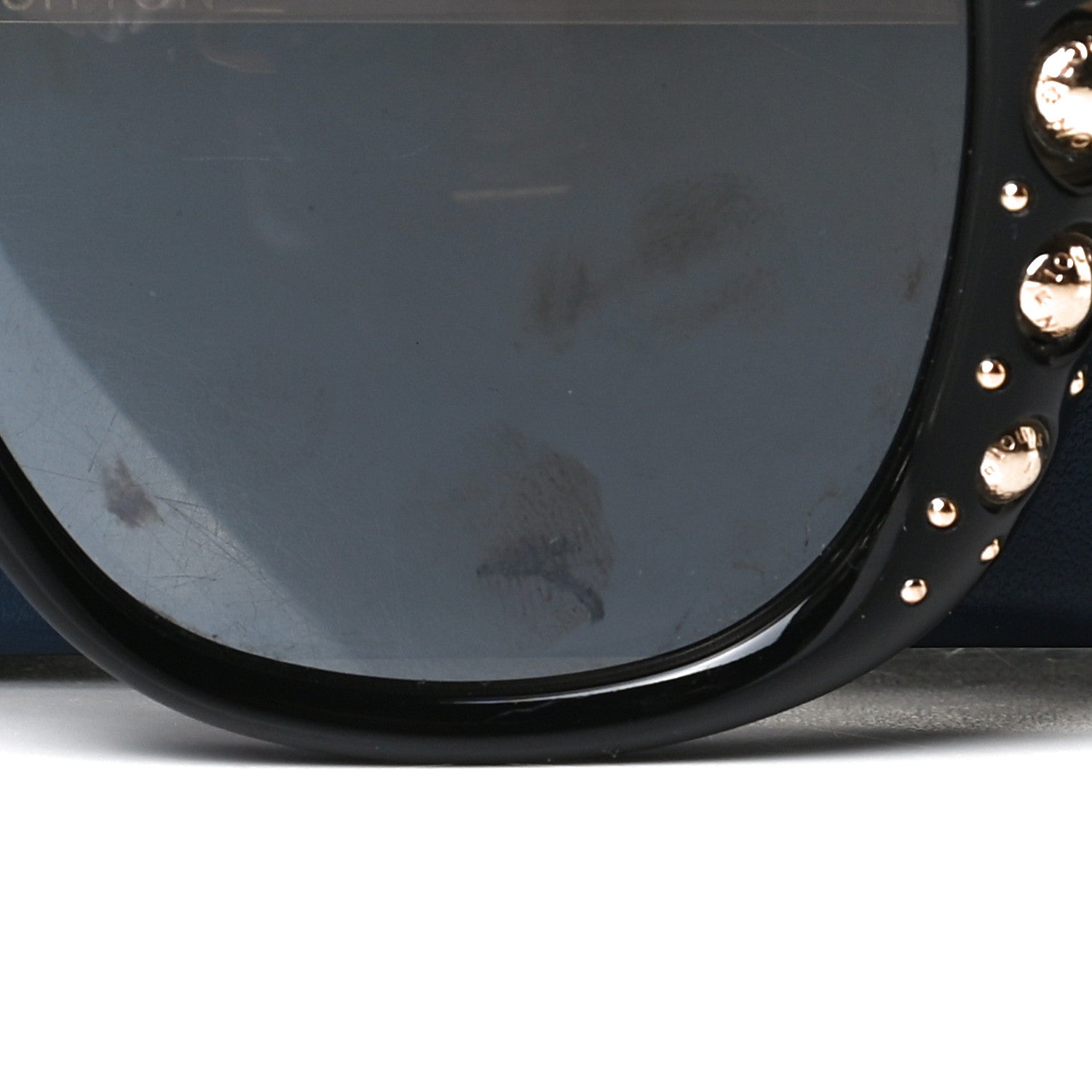 Louis Vuitton Oversized Studded Sunglasses Z1126W Black 8 of 9
