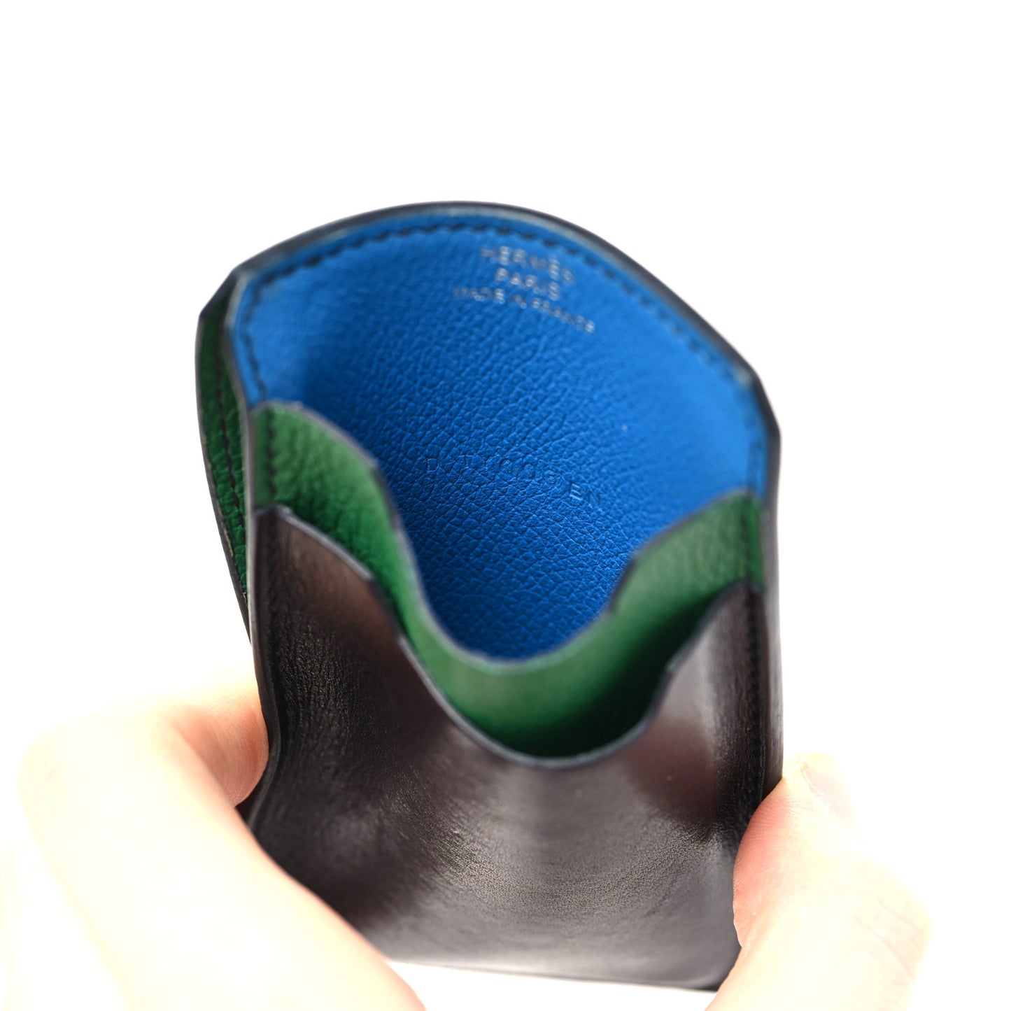 Evercolor City 3CC Colorblock Card Holder Black Vert Vertigo Bleu Frida