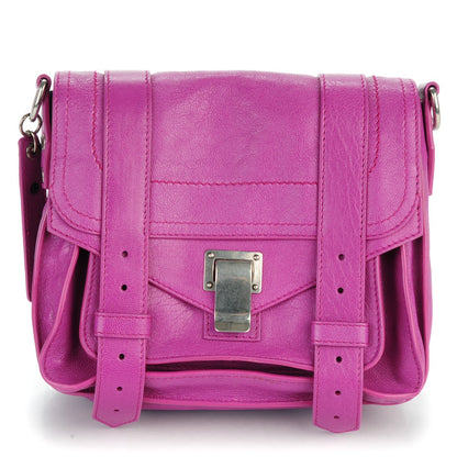 Proenza Schouler Lambskin PS1 Pouch Messenger Orchid 1 of 7
