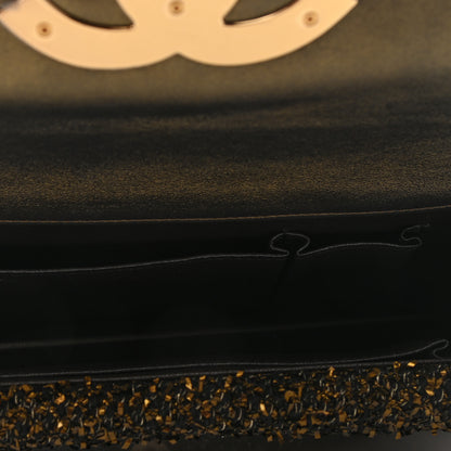 Chanel Tweed Evening In Egypt Clutch Black Gold 5 of 7