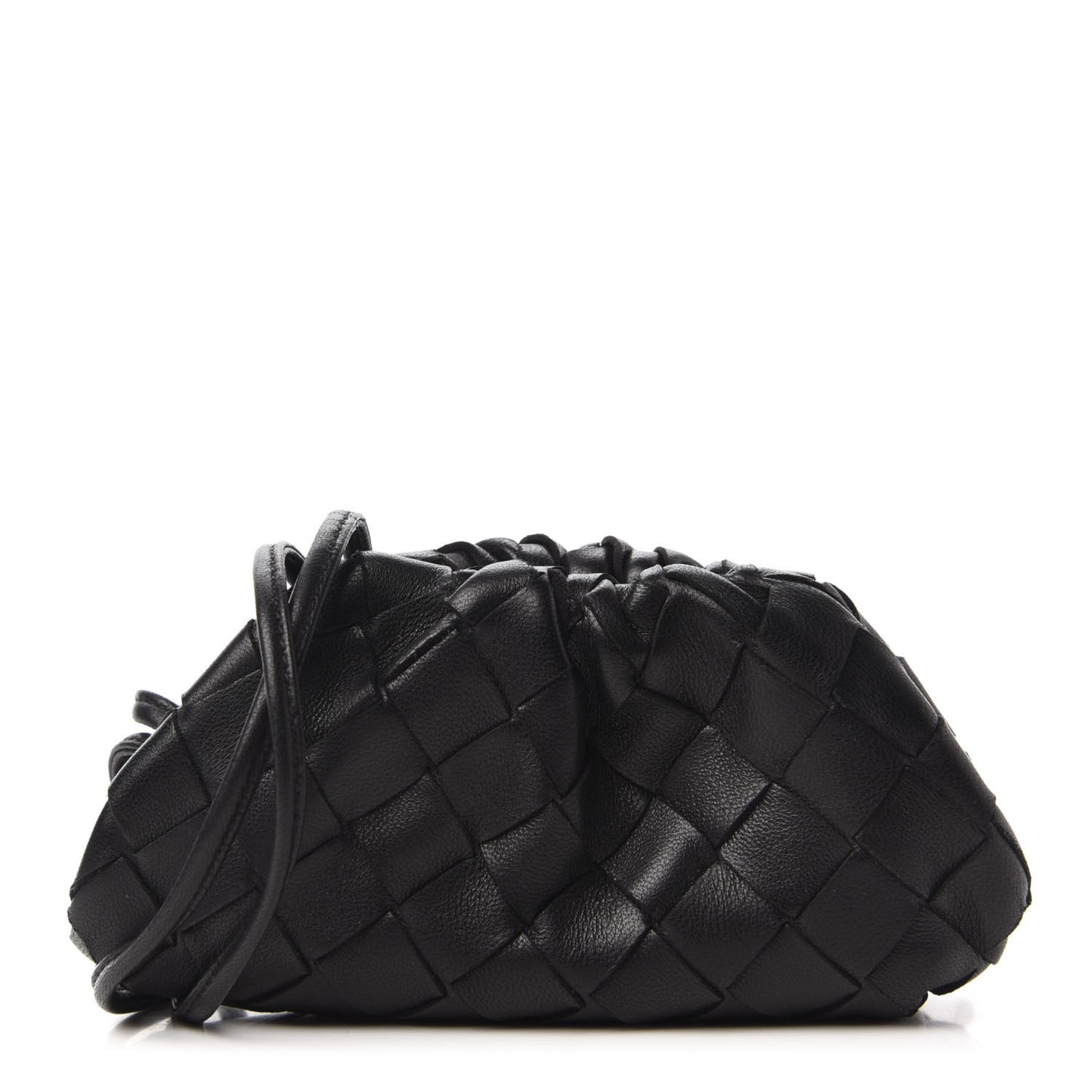 Nappa Intrecciato Coin Purse Black